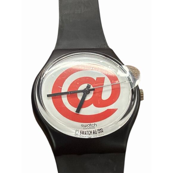 Vintage Swatch Watch NET GB173 1996 Standard Gents Rare Swiss Made Quartz P9810 - Picture 4 of 7